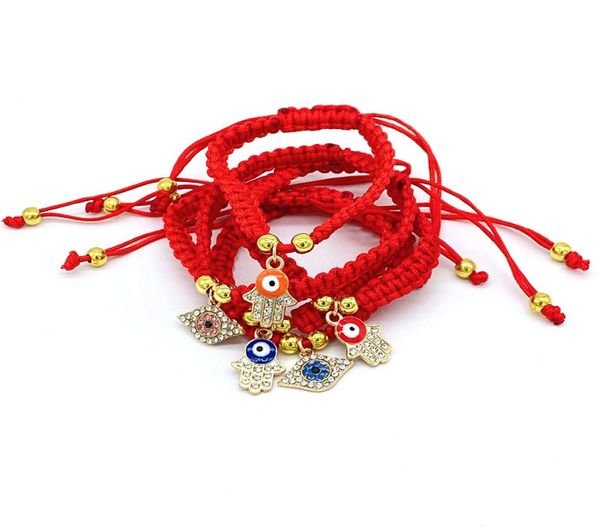 handmade braided china red string bracelets eye palm bead protection health lucky happiness charm birthday jewelry4873530, Golden;silver
handmade braided china red string bracelets eye palm bead protection health lucky happiness charm birthday jewelry4873530, Golden;silver
