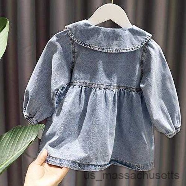 jackets girls baby denim long jackets dress kids fashion spring autumn casual wear vestidos children clothes overcoats r230812, Blue;gray
jackets girls baby denim long jackets dress kids fashion spring autumn casual wear vestidos children clothes overcoats r230812, Blue;gray