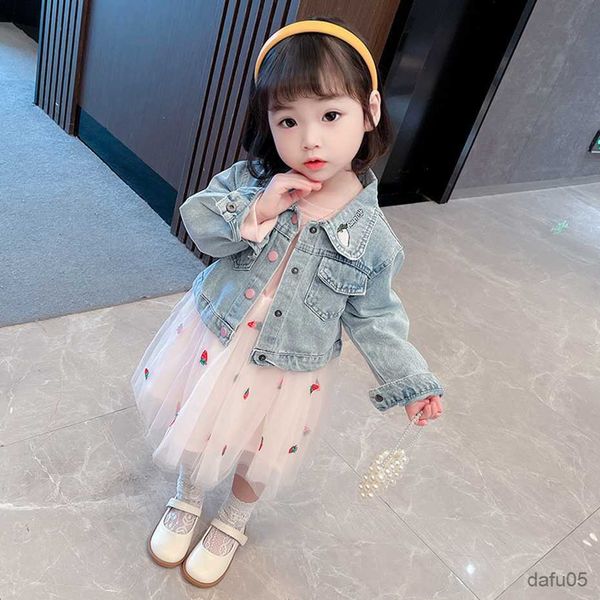 clothing sets girls clothing embroidery costume for girls denim jacket mesh dress girls clothes set spring autumn kids clothing r230812, White
clothing sets girls clothing embroidery costume for girls denim jacket mesh dress girls clothes set spring autumn kids clothing r230812, White