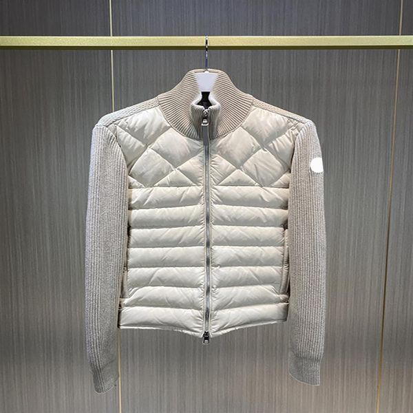 arm glue metal badge mens down jacket chest diamond line design men knitted jacket fashion stand collar men down jackets winter co216i, Black
arm glue metal badge mens down jacket chest diamond line design men knitted jacket fashion stand collar men down jackets winter co216i, Black