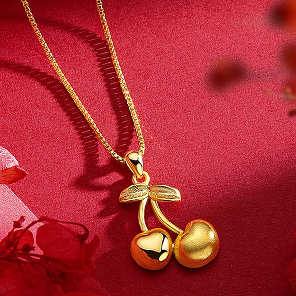 women girls pendant chain with cherry design lovely ins style fashion pretty gift for christams birthday, Silver
women girls pendant chain with cherry design lovely ins style fashion pretty gift for christams birthday, Silver
