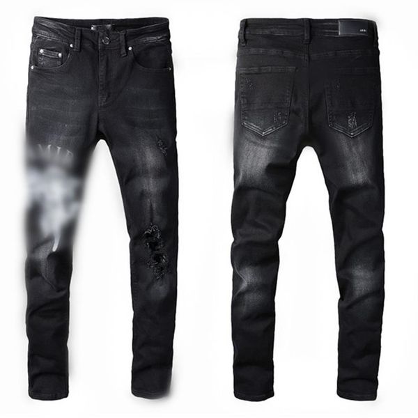 luxurys designer mens jeans french style fashion black slim-leg skinny spliced ripped pants street biker denim us siz255s, Blue
luxurys designer mens jeans french style fashion black slim-leg skinny spliced ripped pants street biker denim us siz255s, Blue
