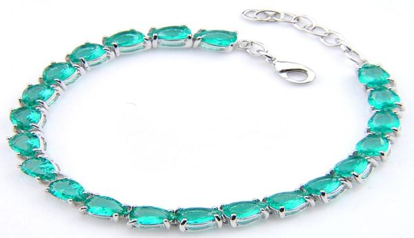 6pcslot luckyshine trendy water drop green quartz gemstone chain bracelet holiday gift jewerly 925 sterling silver plated for wom2686573, Golden;silver
6pcslot luckyshine trendy water drop green quartz gemstone chain bracelet holiday gift jewerly 925 sterling silver plated for wom2686573, Golden;silver