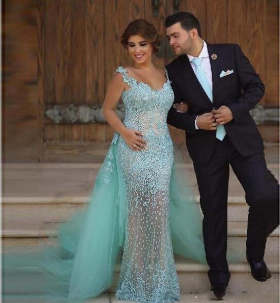 see through mermaid evening dresses with detachable skirt scoop neckline formal party gowns lace appliques beads tulle prom dress 3275055, Black
see through mermaid evening dresses with detachable skirt scoop neckline formal party gowns lace appliques beads tulle prom dress 3275055, Black