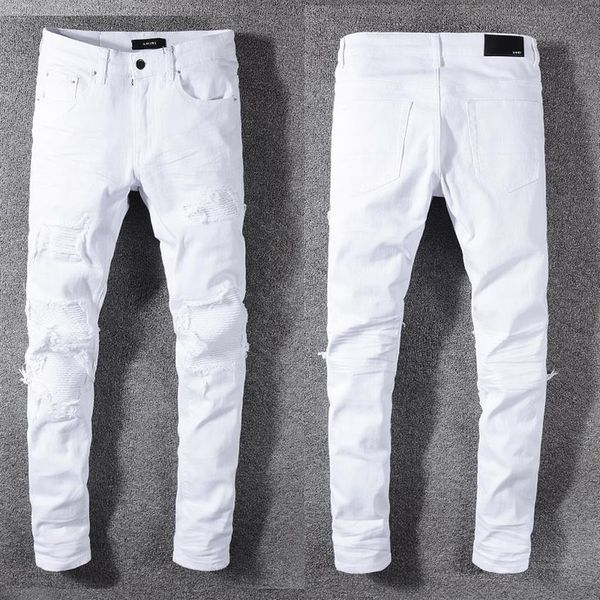 mens jeans slim-leg designer luxurys fashion straight am2 fit arrival biker blue jean pants distressed water diamond zebra stripes296a
mens jeans slim-leg designer luxurys fashion straight am2 fit arrival biker blue jean pants distressed water diamond zebra stripes296a