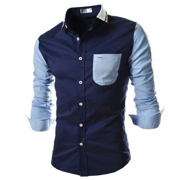 mens dress shirt long sleeve male business banquets fashion formal shirts slim men casual soft shirts2553, White;black
mens dress shirt long sleeve male business banquets fashion formal shirts slim men casual soft shirts2553, White;black