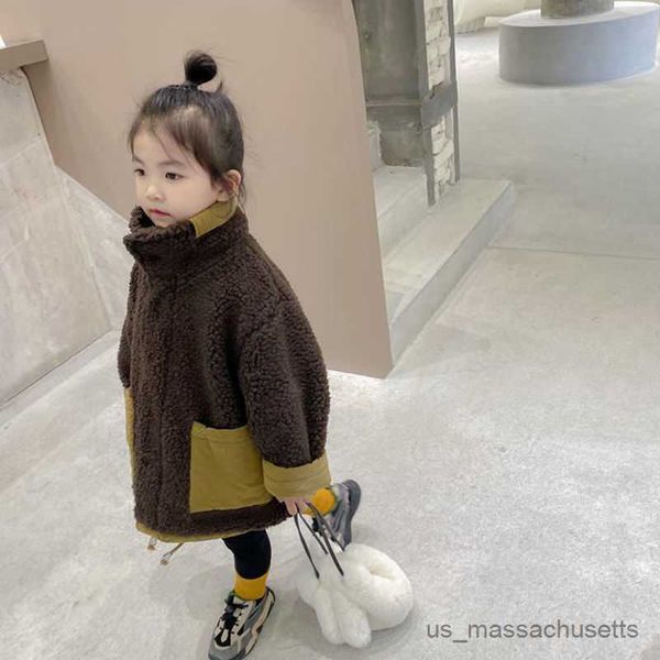 jackets baby boys girls winter coats cashmere thick warm overcoats kids fashion coat both sides outfits children clothes r230812, Blue;gray
jackets baby boys girls winter coats cashmere thick warm overcoats kids fashion coat both sides outfits children clothes r230812, Blue;gray