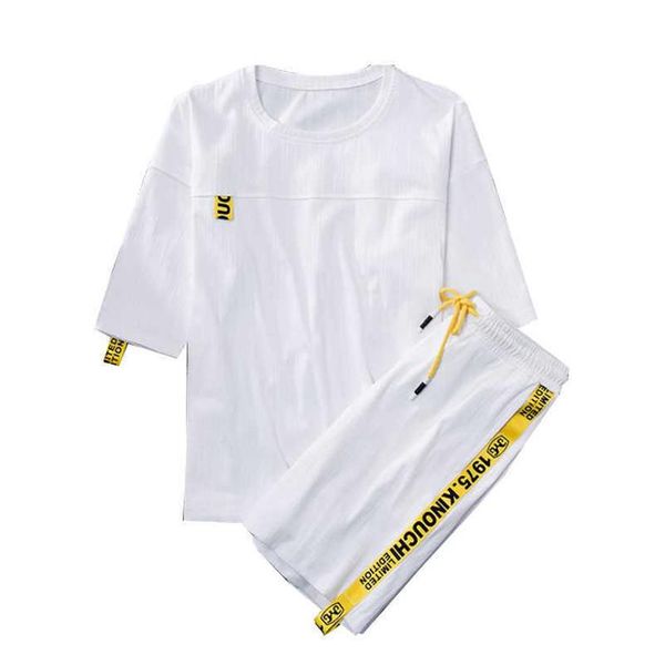 sweatsuit men's tracksuit summer men set short sleeve t shirts hip hop shorts suit sportswear set men clothing male set2766, Gray
sweatsuit men's tracksuit summer men set short sleeve t shirts hip hop shorts suit sportswear set men clothing male set2766, Gray