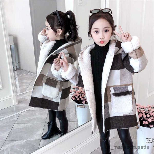 jackets kids girl overcoat winter new fashion plaid wool coat for girls teens autumn jacket warm outerwear children windproof r230812, Blue;gray
jackets kids girl overcoat winter new fashion plaid wool coat for girls teens autumn jacket warm outerwear children windproof r230812, Blue;gray