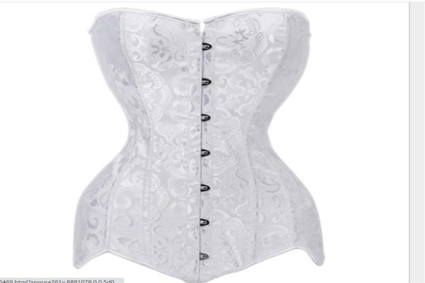 plus size corset double 26 steel boned corset overbust long torso bustiers waist trainer corsets shapewear cincher corselet1272v4180350, Black;white
plus size corset double 26 steel boned corset overbust long torso bustiers waist trainer corsets shapewear cincher corselet1272v4180350, Black;white