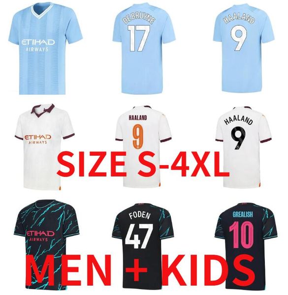22 23 24 erling haaland mans cities soccer jerseys kovacic phillips alvarez rodrigo treble grealish de bruyne foden manchesters football shi, Black;yellow
22 23 24 erling haaland mans cities soccer jerseys kovacic phillips alvarez rodrigo treble grealish de bruyne foden manchesters football shi, Black;yellow