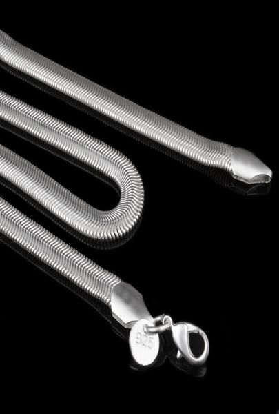 6mm 925 sterling silver snake chain necklace for men women flat smooth lobster clasps thick chains 1624inches fit diy pendant cha7041241
6mm 925 sterling silver snake chain necklace for men women flat smooth lobster clasps thick chains 1624inches fit diy pendant cha7041241