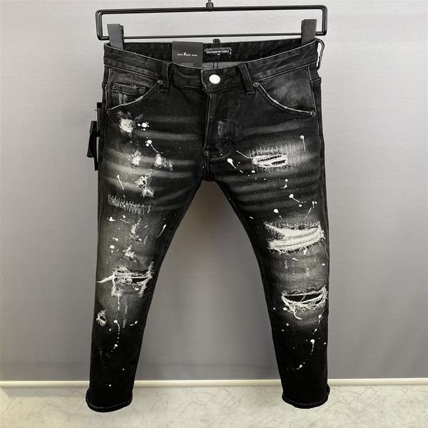 dsq phantom turtle men's jeans classic fashion man jeans hip hop rock moto mens casual design ripped jeans distressed skinny 300b, Blue
dsq phantom turtle men's jeans classic fashion man jeans hip hop rock moto mens casual design ripped jeans distressed skinny 300b, Blue