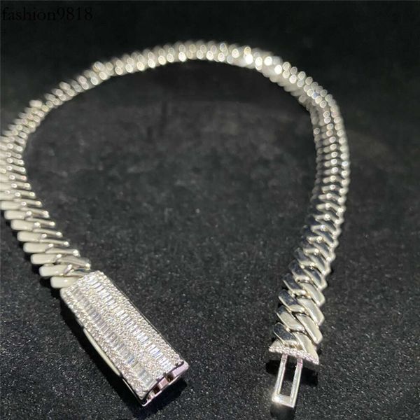 mens necklace 10mm vvs moissanite diamond clasp solid sier iced out miami cuban link chain hip hop jewelry cuban necklace, Silver
mens necklace 10mm vvs moissanite diamond clasp solid sier iced out miami cuban link chain hip hop jewelry cuban necklace, Silver