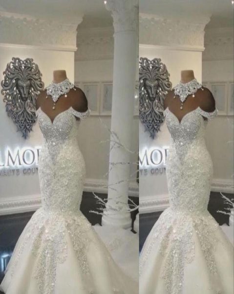 new luxury dubai arabic mermaid wedding dresses high neck illusion lace appliques crystal beaing hollow back tulle formal bri7765355, White
new luxury dubai arabic mermaid wedding dresses high neck illusion lace appliques crystal beaing hollow back tulle formal bri7765355, White