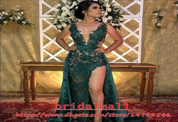 hunter green satin sheath african evening dresses v neck appliqued lace formal party gowns side split long prom dress robes d6219025, Black;red
hunter green satin sheath african evening dresses v neck appliqued lace formal party gowns side split long prom dress robes d6219025, Black;red