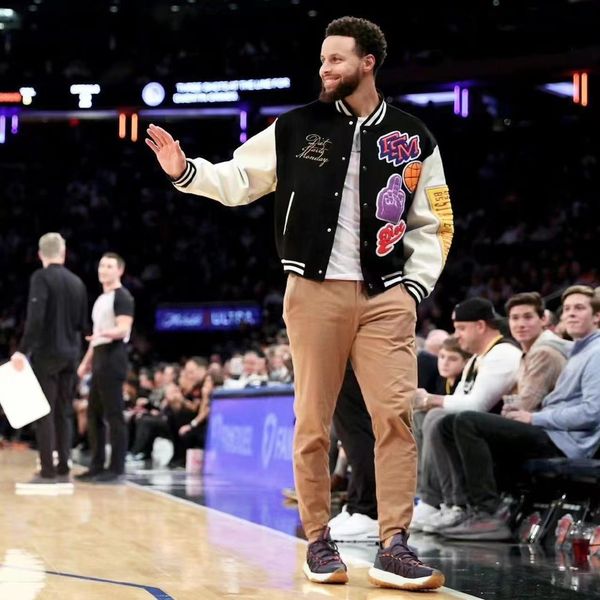 2023 new fall steph curry with dsm varsit jacket baseball jacket american coat towel embroidered, Black;brown
2023 new fall steph curry with dsm varsit jacket baseball jacket american coat towel embroidered, Black;brown