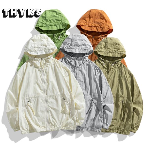 men's jackets summer quick drying jacket men upf50 sun protection thin hooded outdoor korean style breathable outerwear couple coat 230, Black;brown
men's jackets summer quick drying jacket men upf50 sun protection thin hooded outdoor korean style breathable outerwear couple coat 230, Black;brown