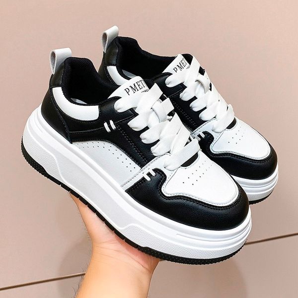 dress shoes fashion women s sneakers fall pattern lace up platform vulcanized brand design casual street women 230812, Black
dress shoes fashion women s sneakers fall pattern lace up platform vulcanized brand design casual street women 230812, Black