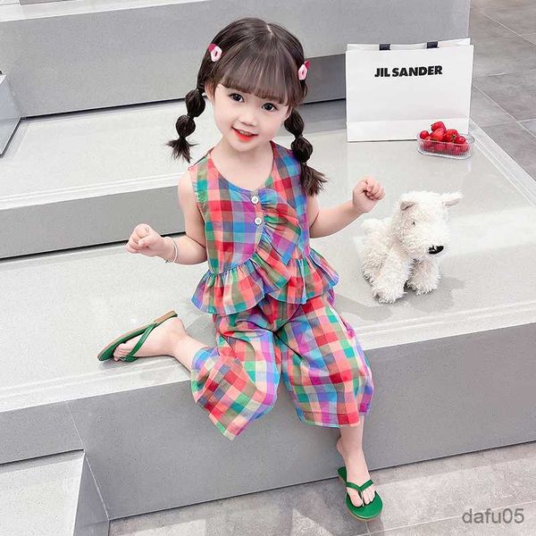 clothing sets girls clothes plaid pattern girls clothing vest short children clothes girl casual style children tracksuits r230812, White
clothing sets girls clothes plaid pattern girls clothing vest short children clothes girl casual style children tracksuits r230812, White