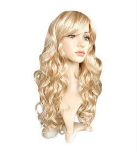 long curly women ladies party natrual blonde 65 cm synthetic hair wigs3042196, Black
long curly women ladies party natrual blonde 65 cm synthetic hair wigs3042196, Black