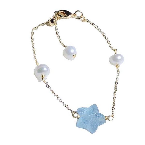 natural aquamarine carved charm starfish bracelet crystal pearl bracelet for women jewelry bulk wholesale, Golden;silver
natural aquamarine carved charm starfish bracelet crystal pearl bracelet for women jewelry bulk wholesale, Golden;silver