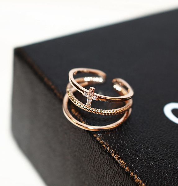 korean version of the trend punk threelayer zircon plated 18k gold female ring simple and exquisite female wild ring jewelry gift5426055, Silver
korean version of the trend punk threelayer zircon plated 18k gold female ring simple and exquisite female wild ring jewelry gift5426055, Silver