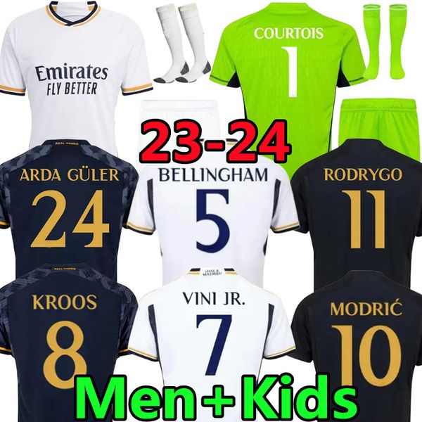 23 24 bellingham real madrid soccer jerseys home away third courtois vini jr modric arda guler kroos valverde alaba camavinga football shirt, Black;yellow
23 24 bellingham real madrid soccer jerseys home away third courtois vini jr modric arda guler kroos valverde alaba camavinga football shirt, Black;yellow