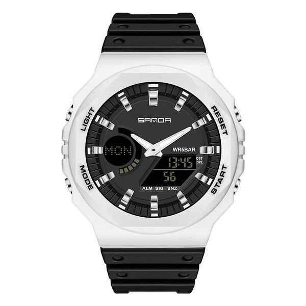 sanda 2022 new casual women's watches fashion luxury digital quartz watch for female clock 5atm waterproof relogio feminino 6016, White;black
sanda 2022 new casual women's watches fashion luxury digital quartz watch for female clock 5atm waterproof relogio feminino 6016, White;black