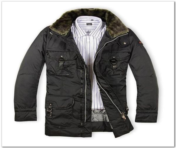 men coat multipocket belt fur collar male men turndown collar down jacket5755731, Black
men coat multipocket belt fur collar male men turndown collar down jacket5755731, Black