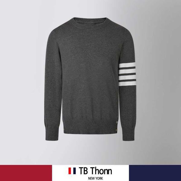 trendy tb thonn british style knitwear men's 2023 autumn and women's casual round neck long sleeve pullover, Black;brown
trendy tb thonn british style knitwear men's 2023 autumn and women's casual round neck long sleeve pullover, Black;brown