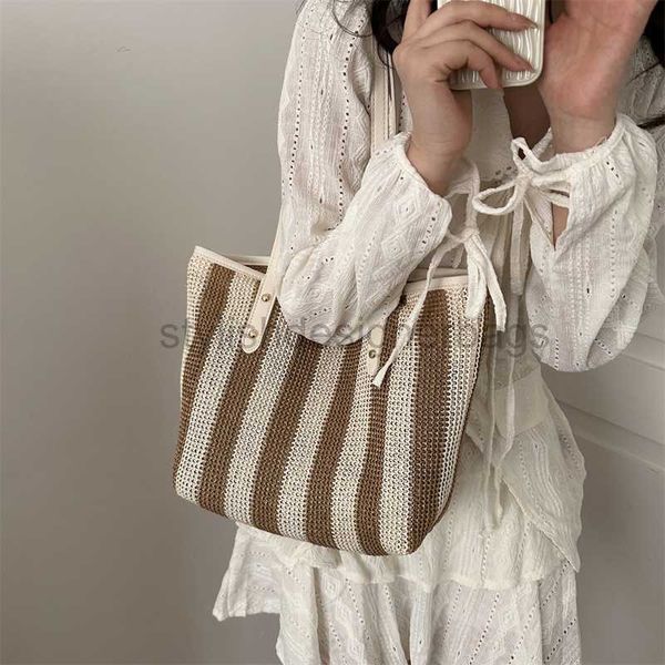 beach bags korean woven casual bag for women's new 2023 summer fashion stripe shoulder bag for women's large capacity grass woven
beach bags korean woven casual bag for women's new 2023 summer fashion stripe shoulder bag for women's large capacity grass woven