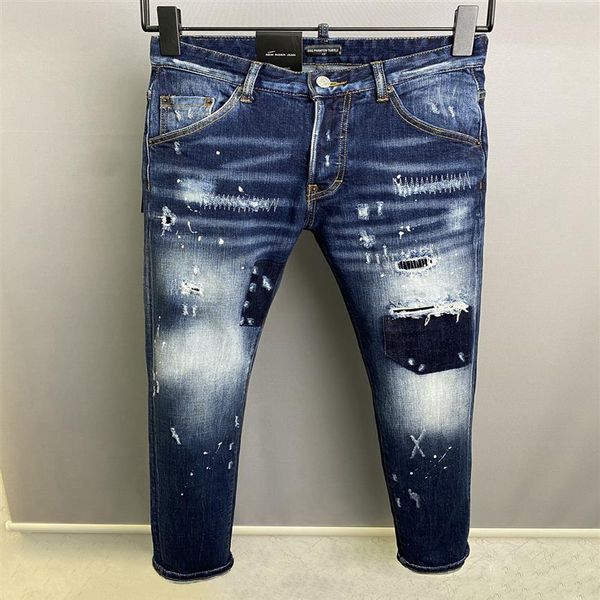 dsq phantom turtle men's jeans classic fashion man jeans hip hop rock moto mens casual design ripped jeans distressed skinny 239v, Blue
dsq phantom turtle men's jeans classic fashion man jeans hip hop rock moto mens casual design ripped jeans distressed skinny 239v, Blue