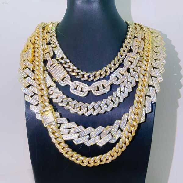 hip hop jewelry 12mm width cuban chain 925 sterling silver d vvs moissanie diamond gold silver plated color cuban link chain
hip hop jewelry 12mm width cuban chain 925 sterling silver d vvs moissanie diamond gold silver plated color cuban link chain