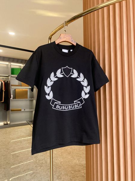 designer men's t-shirt round neck short sleeve 2023 spring/summer new oak leaf wheat ear embroidery letter logo simple loose cotton m-3, White;black
designer men's t-shirt round neck short sleeve 2023 spring/summer new oak leaf wheat ear embroidery letter logo simple loose cotton m-3, White;black