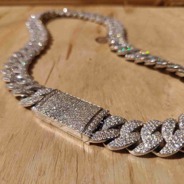 big hip hop cuban chain vvs flawless moissanite cuban link good price iced out miami cuban link chain solid silver 925
big hip hop cuban chain vvs flawless moissanite cuban link good price iced out miami cuban link chain solid silver 925