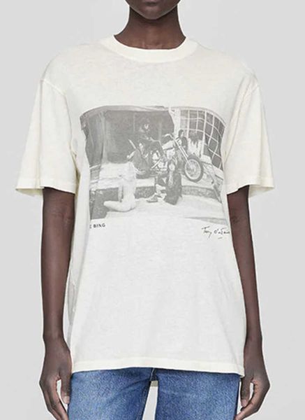 fashion designer t shirt anines bings classic printing summer cotton beach tee ab light apricot casual women breathable short sleeved t-shir, White
fashion designer t shirt anines bings classic printing summer cotton beach tee ab light apricot casual women breathable short sleeved t-shir, White