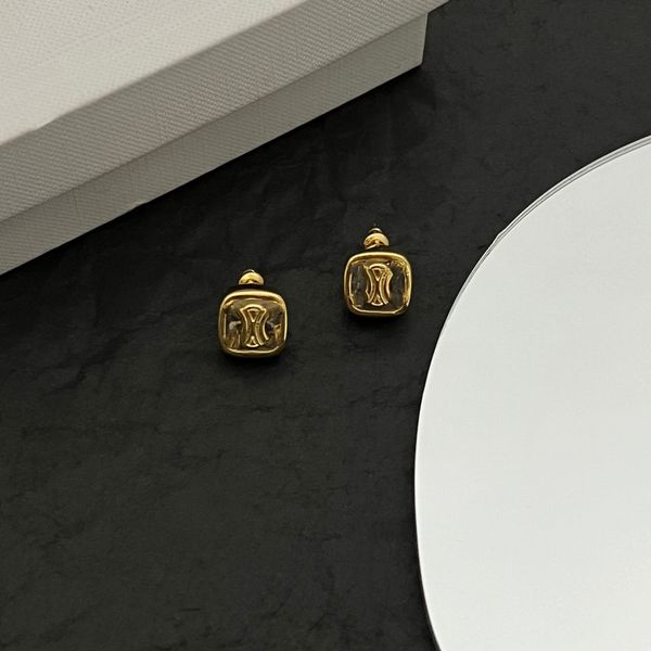 designer celinity earrings triomphe stud charm women retro jewelry fashion accessories luxury earring, Golden;silver
designer celinity earrings triomphe stud charm women retro jewelry fashion accessories luxury earring, Golden;silver