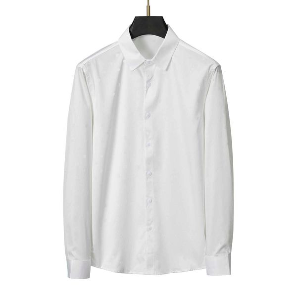 luxurys designers dress shirt menswear fashion society black white men solid color business casual mens long sleeve -3xl#068, White;black
luxurys designers dress shirt menswear fashion society black white men solid color business casual mens long sleeve -3xl#068, White;black