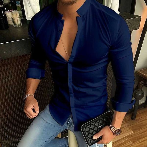 men's casual shirts mne's clothing 2023 fashion long sleeve social shirts casual button-up stand collar cardigan male vintage sol, White;black
men's casual shirts mne's clothing 2023 fashion long sleeve social shirts casual button-up stand collar cardigan male vintage sol, White;black