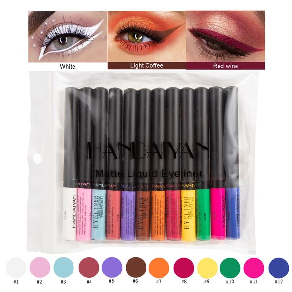 eye shadowliner combination 12 colorskit pencil waterproof eyeliner liquid make up matte liner green red blue brown black easy to wear 23081
eye shadowliner combination 12 colorskit pencil waterproof eyeliner liquid make up matte liner green red blue brown black easy to wear 23081