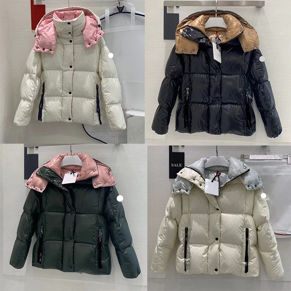 luxury designer women down parkas short embroidery badge color block thickened warm women puffer jacket breadsuit winter jacket women winter, Black
luxury designer women down parkas short embroidery badge color block thickened warm women puffer jacket breadsuit winter jacket women winter, Black