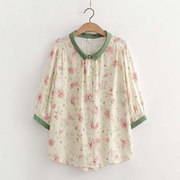 item comfortable cotton cold blouses flower print cropped sleeve shirt for women in summer loose slimming top, White
item comfortable cotton cold blouses flower print cropped sleeve shirt for women in summer loose slimming top, White