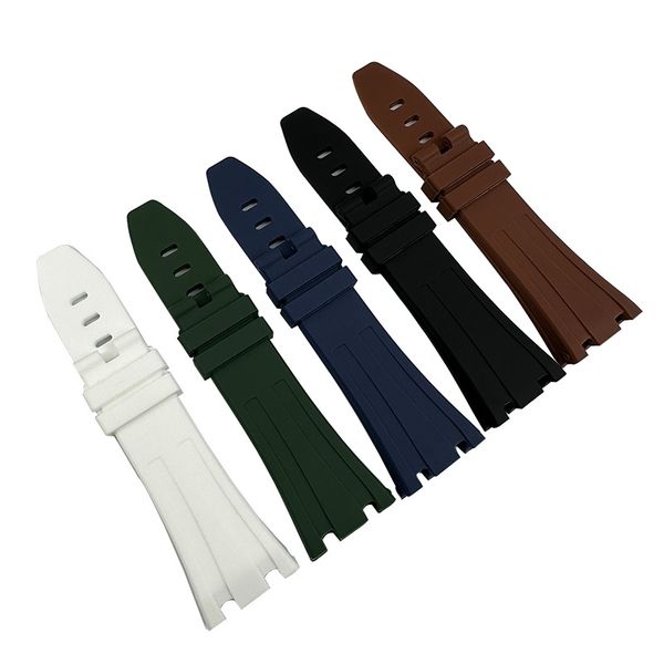 28mm black rubber band 20mm tang buckle rose gold steel connector links fir for ap royal oak offshore 42mm models, Black;brown
28mm black rubber band 20mm tang buckle rose gold steel connector links fir for ap royal oak offshore 42mm models, Black;brown