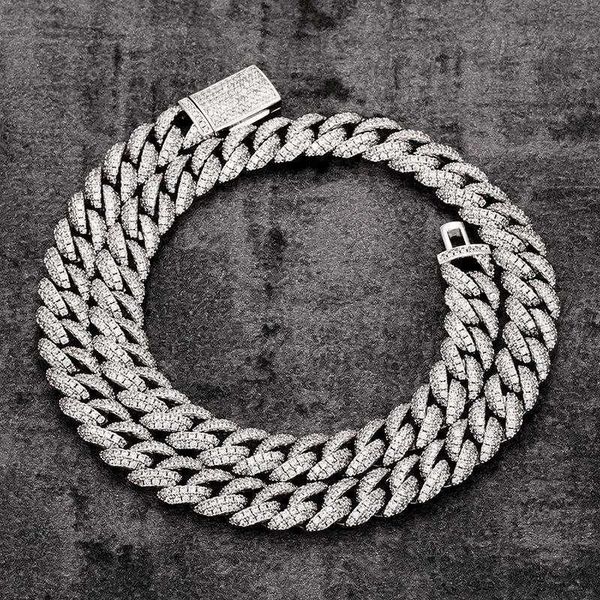 10mm sterling silver cuban link chain with moissanite diamond iced out 925 silver miami cuban link chain necklaces/
10mm sterling silver cuban link chain with moissanite diamond iced out 925 silver miami cuban link chain necklaces/