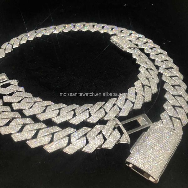 custom hip hop 20mm 925 sterling silver handmade 4-row vvs moissanite diamond iced diamond cuban chain necklace
custom hip hop 20mm 925 sterling silver handmade 4-row vvs moissanite diamond iced diamond cuban chain necklace