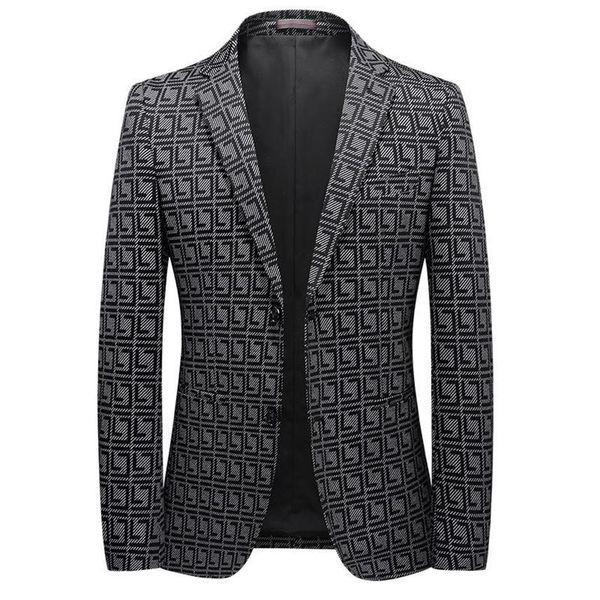 men's suits & blazers spring autumn male blazer luxury single breasted jacquard casual mens fashion slim fit party man 4xl2781, White;black
men's suits & blazers spring autumn male blazer luxury single breasted jacquard casual mens fashion slim fit party man 4xl2781, White;black