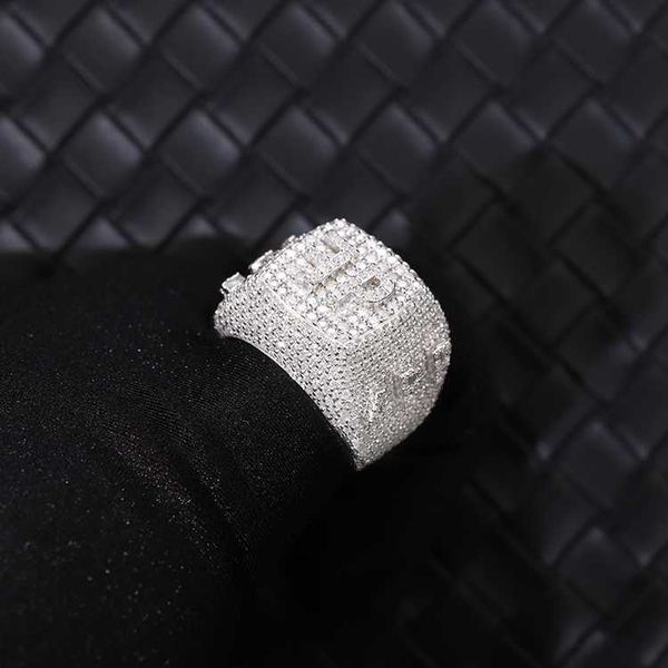 fine jewelry 925 solid silver 18k gold pass the diamond tester vvs moissanite diamond rings mens rings
fine jewelry 925 solid silver 18k gold pass the diamond tester vvs moissanite diamond rings mens rings