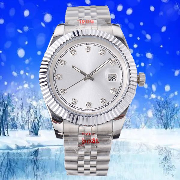 wristwatches mens high-end watch automatic mechanical watches 36/41mm full stainless steel quartz watch diamond bezel waterproof luminous go, Slivery;brown
wristwatches mens high-end watch automatic mechanical watches 36/41mm full stainless steel quartz watch diamond bezel waterproof luminous go, Slivery;brown