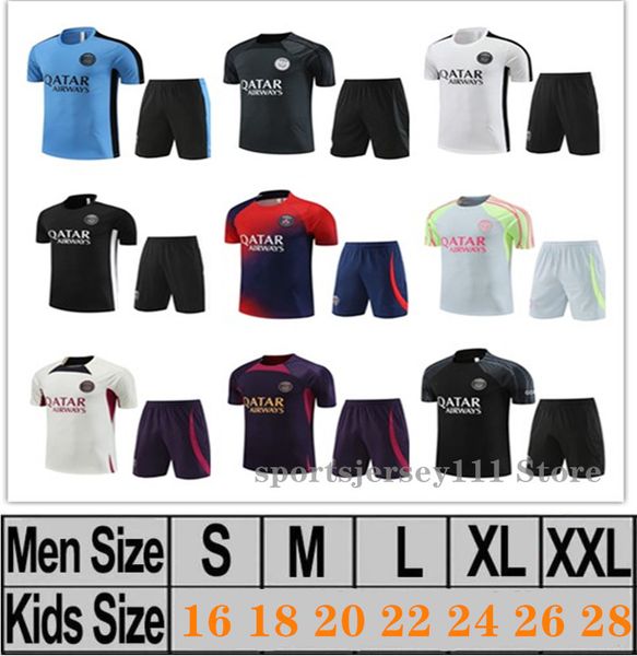 2023 2024 psgs tracksuit set 23 34 paris mbappe sportswear training suit short sleeved suit football kit sportswear jogging sets men kids, Black
2023 2024 psgs tracksuit set 23 34 paris mbappe sportswear training suit short sleeved suit football kit sportswear jogging sets men kids, Black